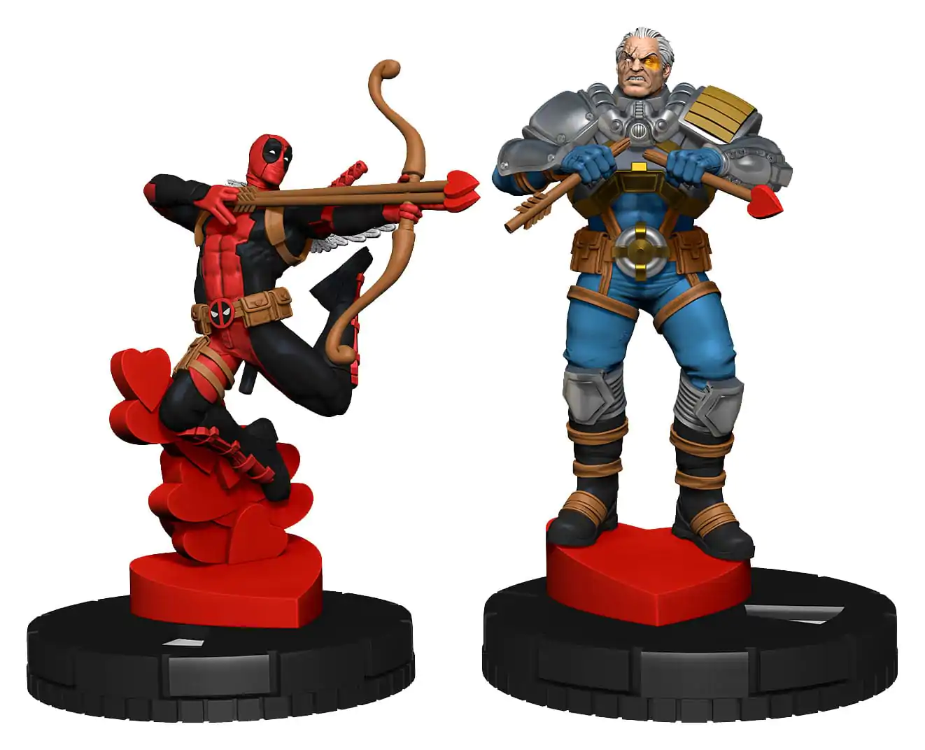 Marvel HeroClix Iconix: Cupid Deadpool an Cable product photo