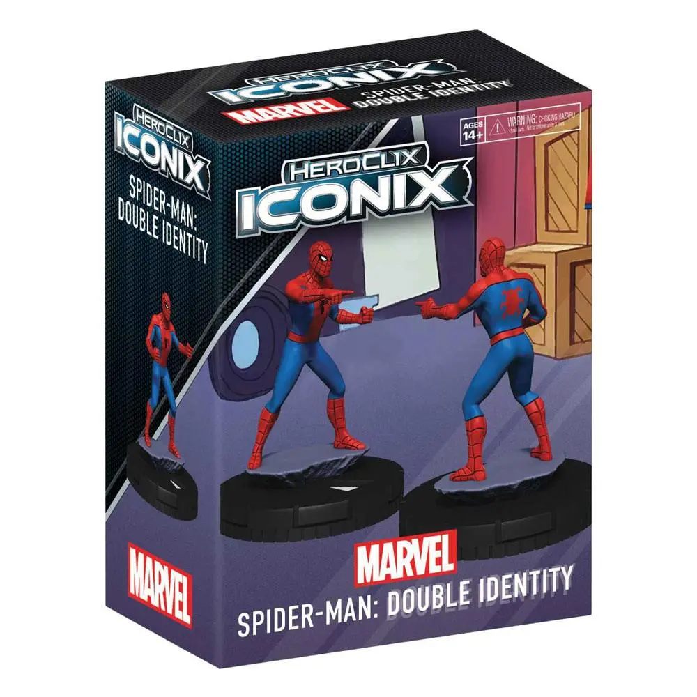 Marvel HeroClix Iconix: Spider-Man Double Identity product photo