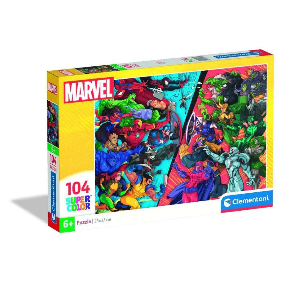 Marvel Heroes vs Villains puzzle 104pcs product photo