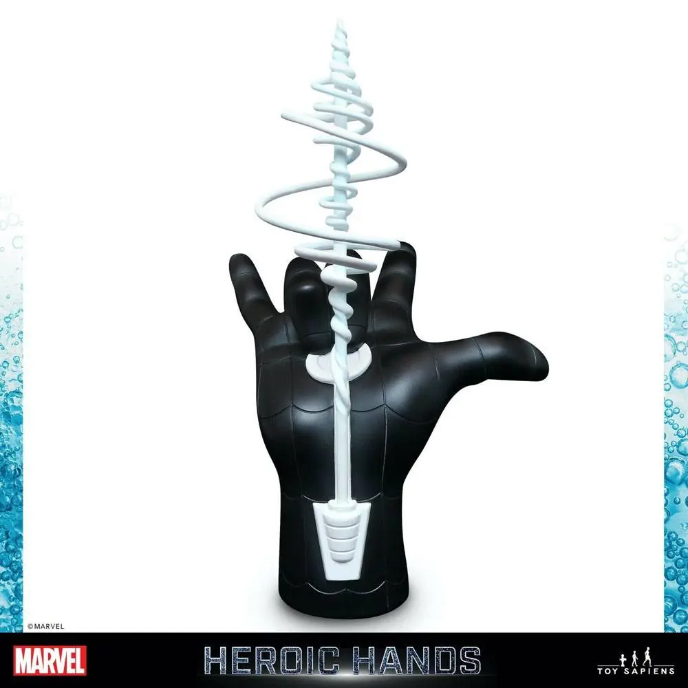 Marvel Heroic Hands  Life-Size Statue #1B Spider-Man Black Suit 26 cm product photo