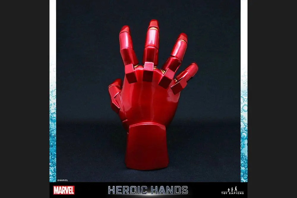 Marvel Heroic Hands  Life-Size Statue #2A Iron Man 23 cm product photo