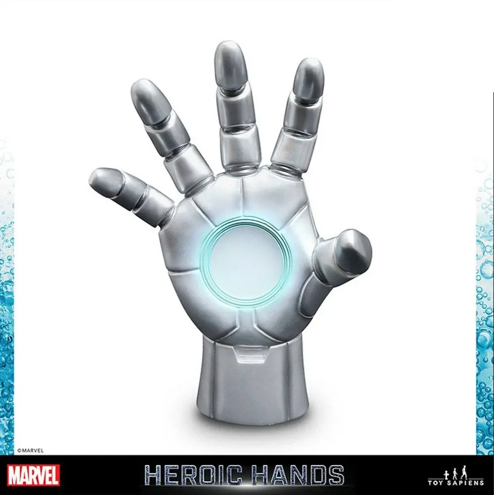 Marvel Heroic Hands  Life-Size Statue #2C Iron Man Grey Armor 23 cm termékfotó