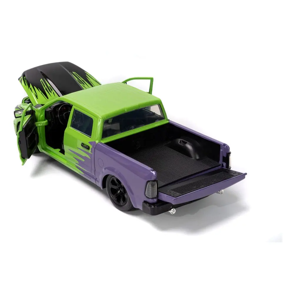 Marvel Hollywood Rides Diecast Model 1/24 2014 Ram 1500 with Hulk Figur product photo