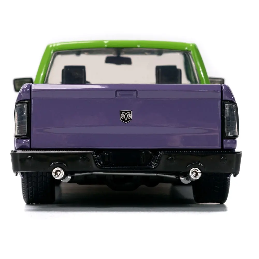 Marvel Hollywood Rides Diecast Model 1/24 2014 Ram 1500 with Hulk Figur product photo