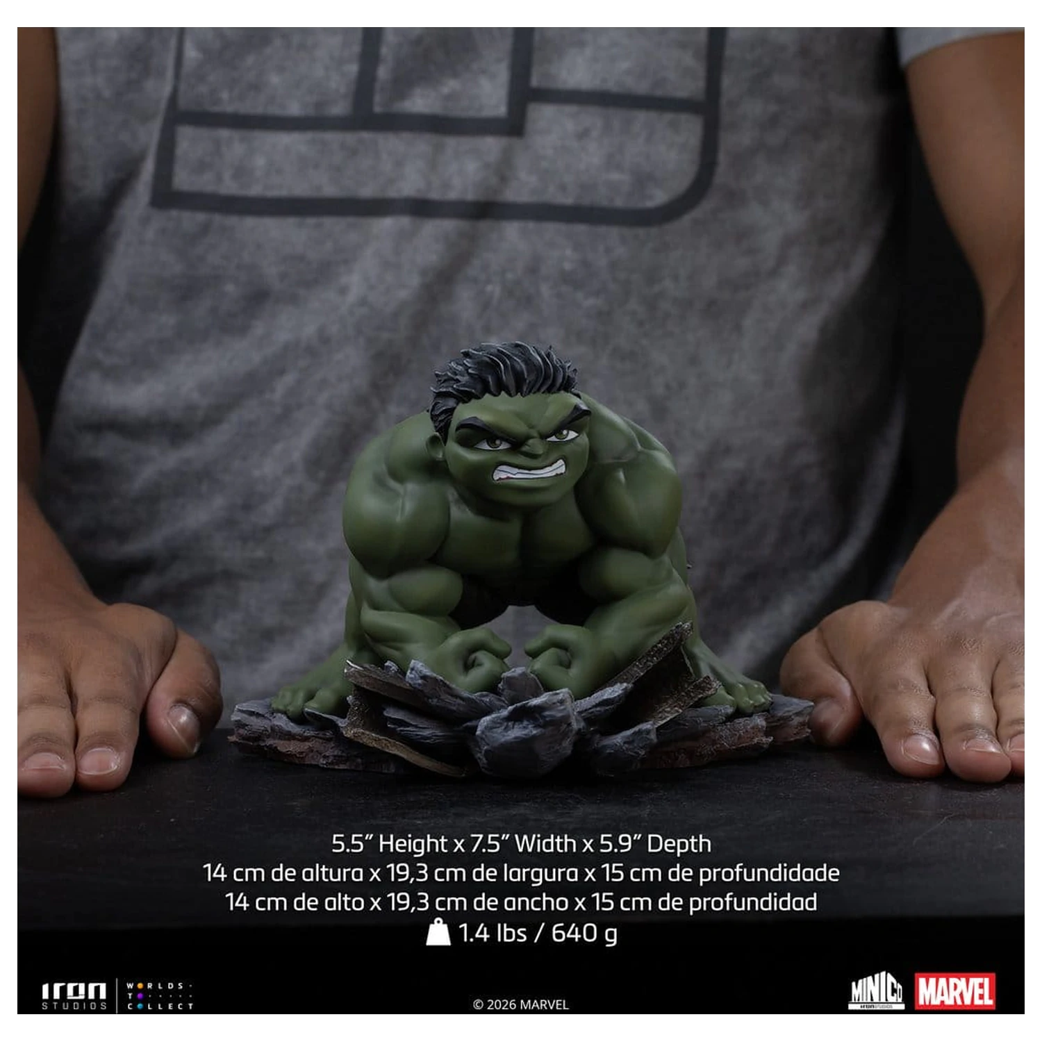 Marvel Hulk Brand New Day Minico Mini Figure Hulk 14 cm product photo