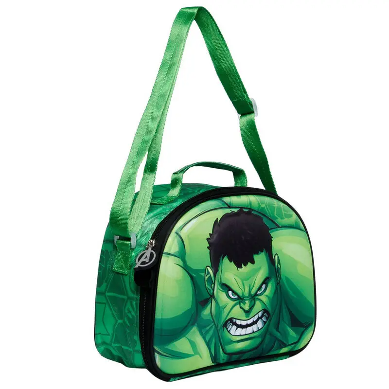 Marvel Hulk Destroy 3D lunch bag product photo