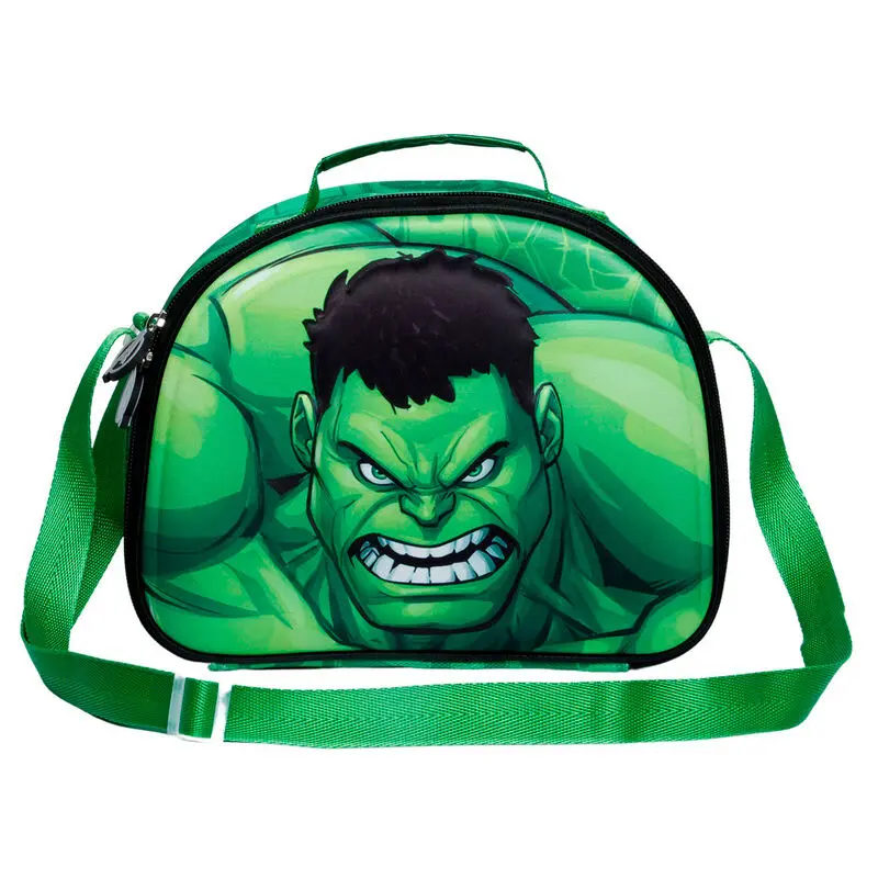 Marvel Hulk Destroy 3D lunch bag product photo