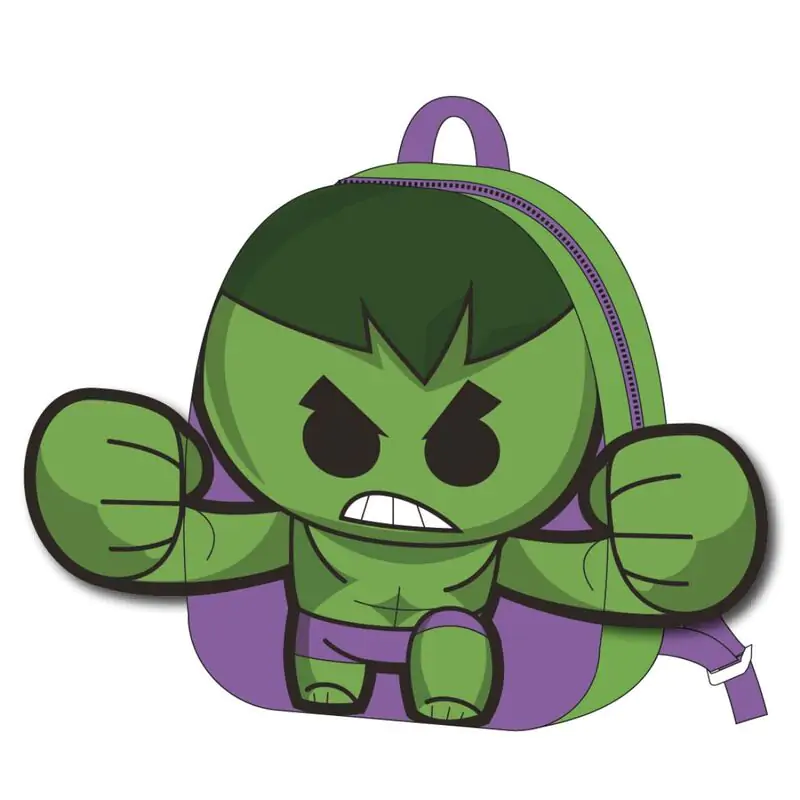 Marvel Hulk plush backpack 22cm product photo