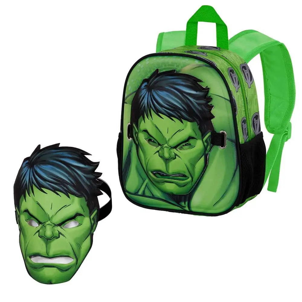 Marvel Hulk Strength backpack + mask 27cm product photo
