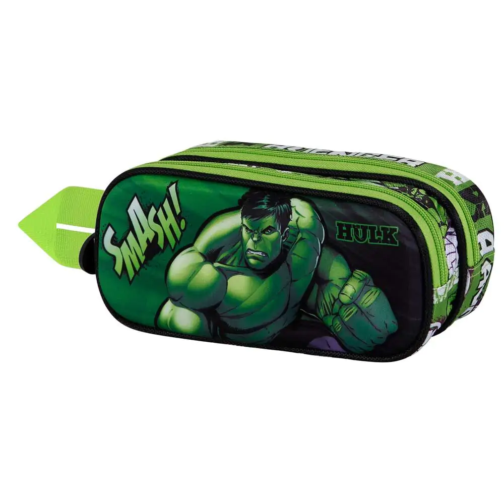 Marvel Hulk Superhuman 3D double pencil case product photo