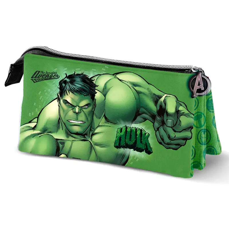 Marvel Hulk triple pencil case product photo