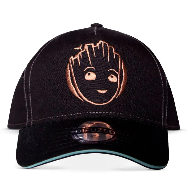I am Groot Curved Bill Cap 3D Groot product photo