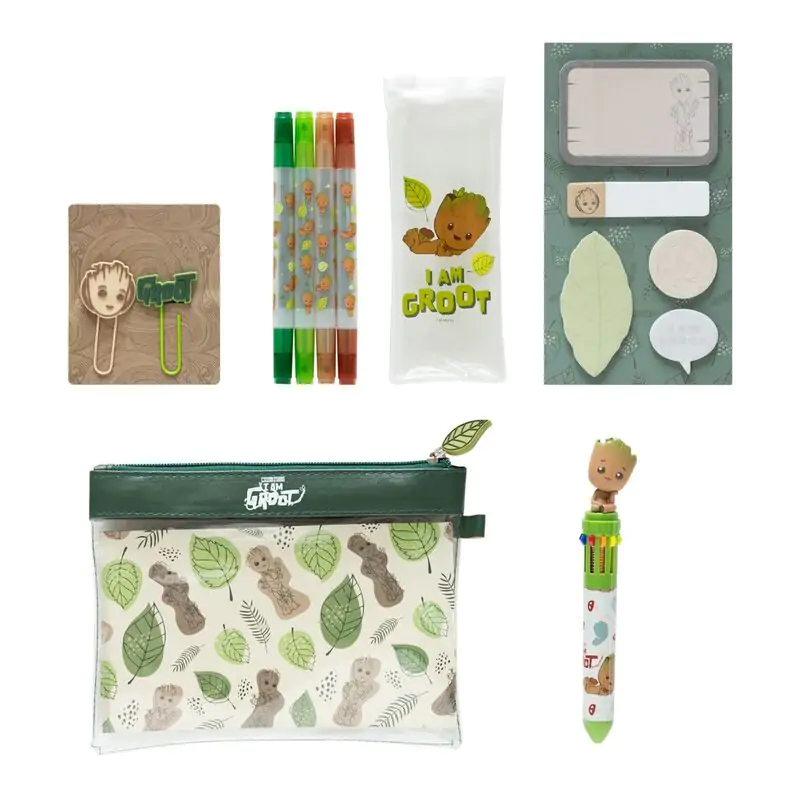 Marvel I am Groot stationery kit product photo