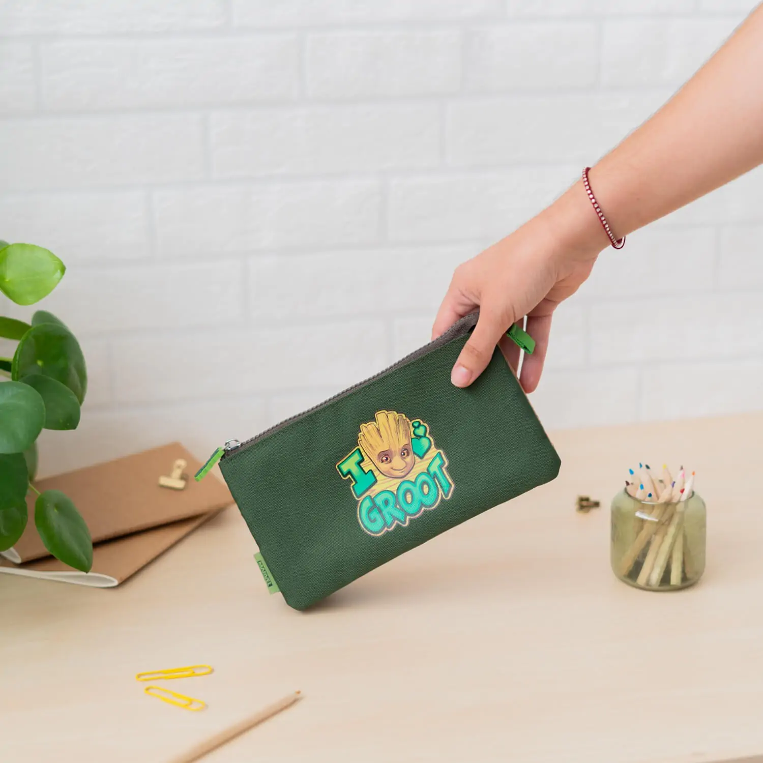 Marvel I Am Groot triple pencil case termékfotó