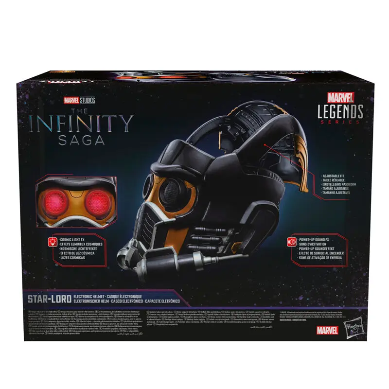 The Infinity Saga Marvel Legends Electronic Helmet Star-Lord termékfotó