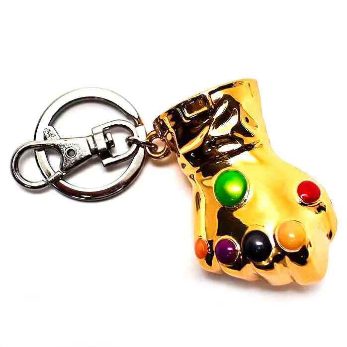 Marvel Infinity Gauntlet metal keychain product photo