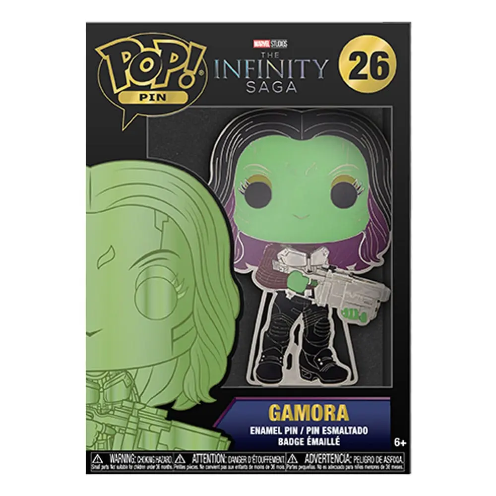 Marvel Infinity Saga POP! Enamel Pin Gamora 10 cm product photo