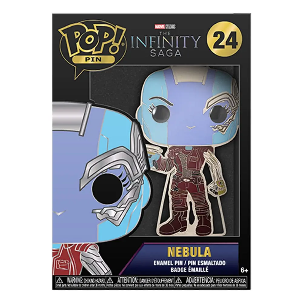 Marvel Infinity Saga POP! Enamel Pin Nebula 10 cm product photo