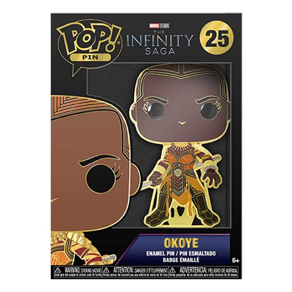 Marvel Infinity Saga POP! Enamel Pin Okoye 10 cm product photo