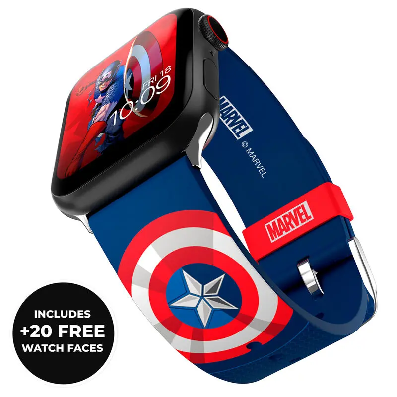 Marvel Smartwatch-Wristband Insignia Collection: Captain America product photo