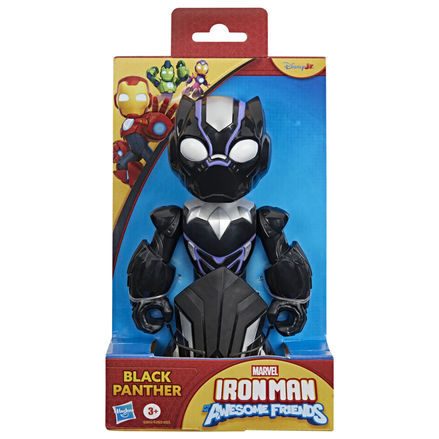 Marvel Iron Man And His Awesome Friends Black Panther figure 22cm product photo