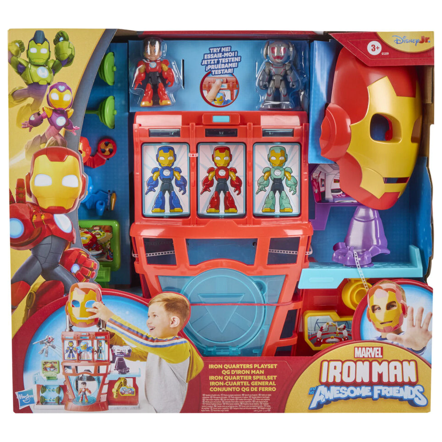 Marvel Iron Man And His Awesome Friends Headquarters playset product photo
