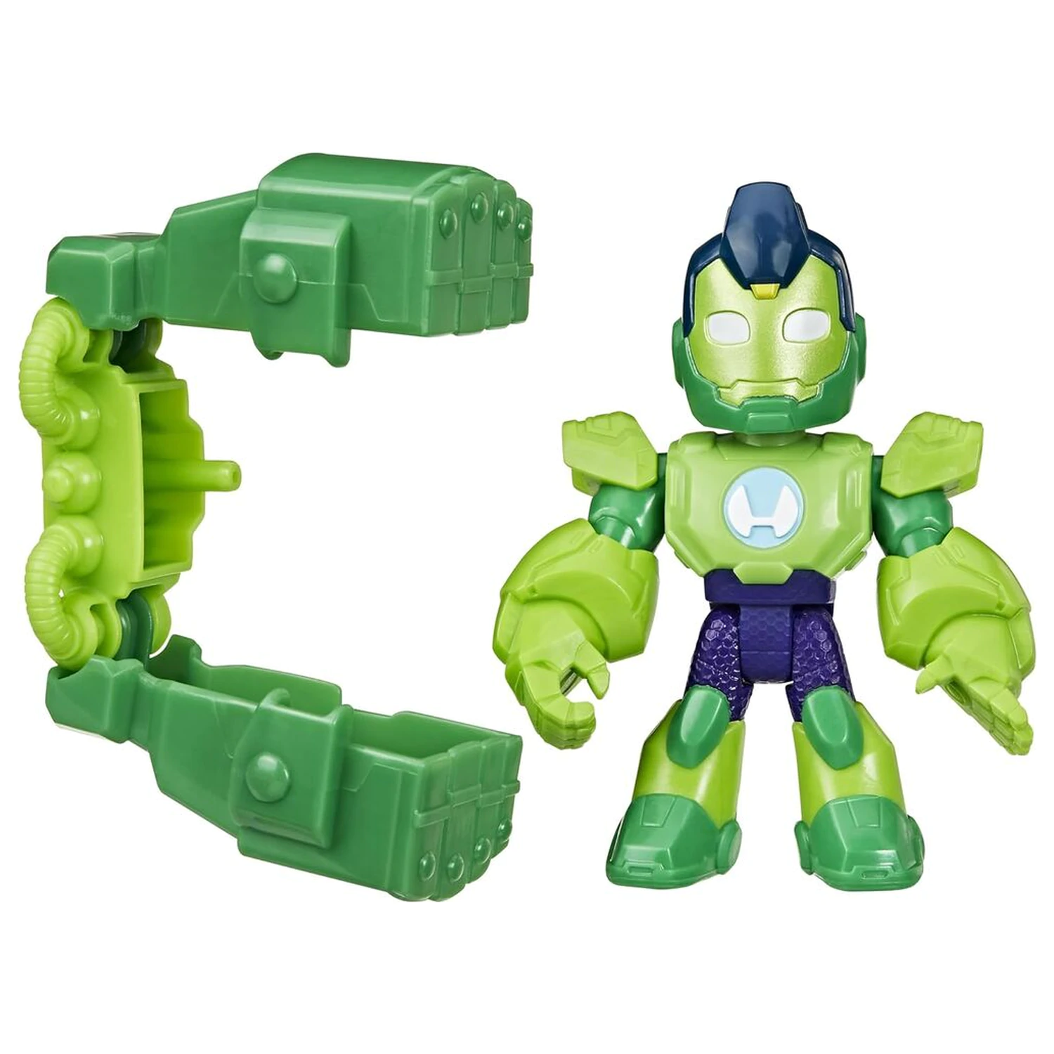 Marvel Iron Man And His Awesome Friends Iron Hulk figure 7cm product photo