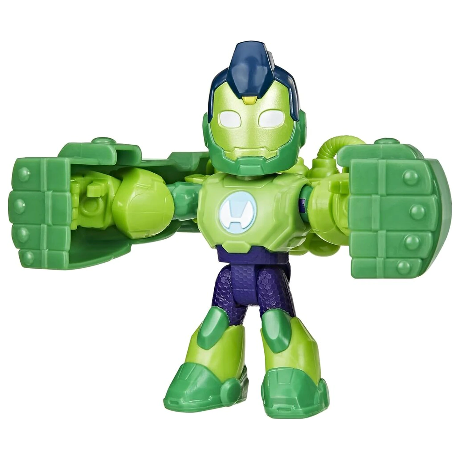 Marvel Iron Man And His Awesome Friends Iron Hulk figure 7cm product photo