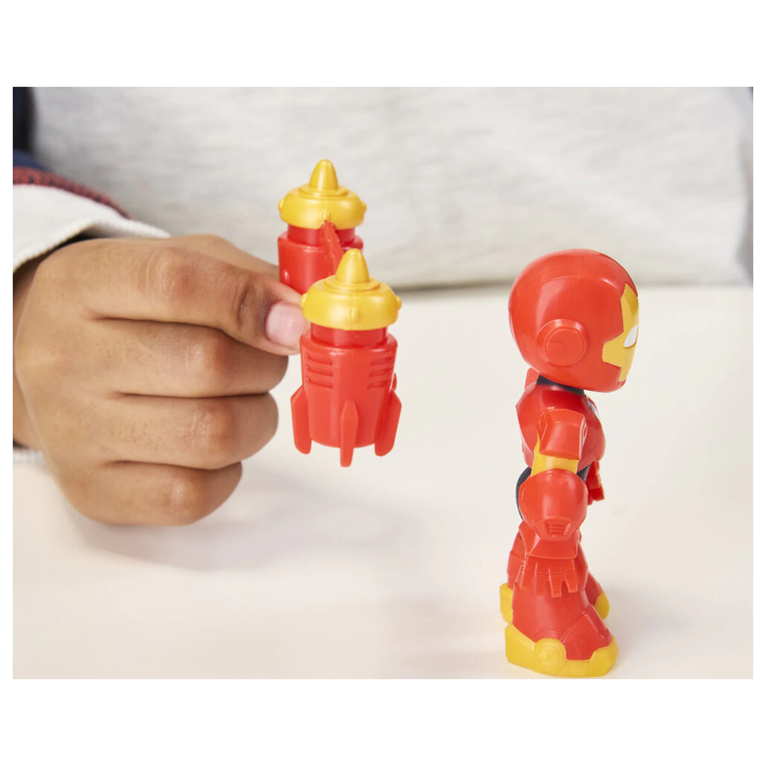 Marvel Iron Man And His Awesome Friends Iron Man figure 7cm product photo