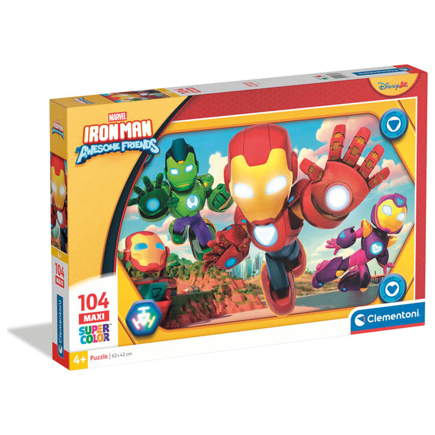 Marvel Iron Man and His Awesome puzzle 104pcs product photo