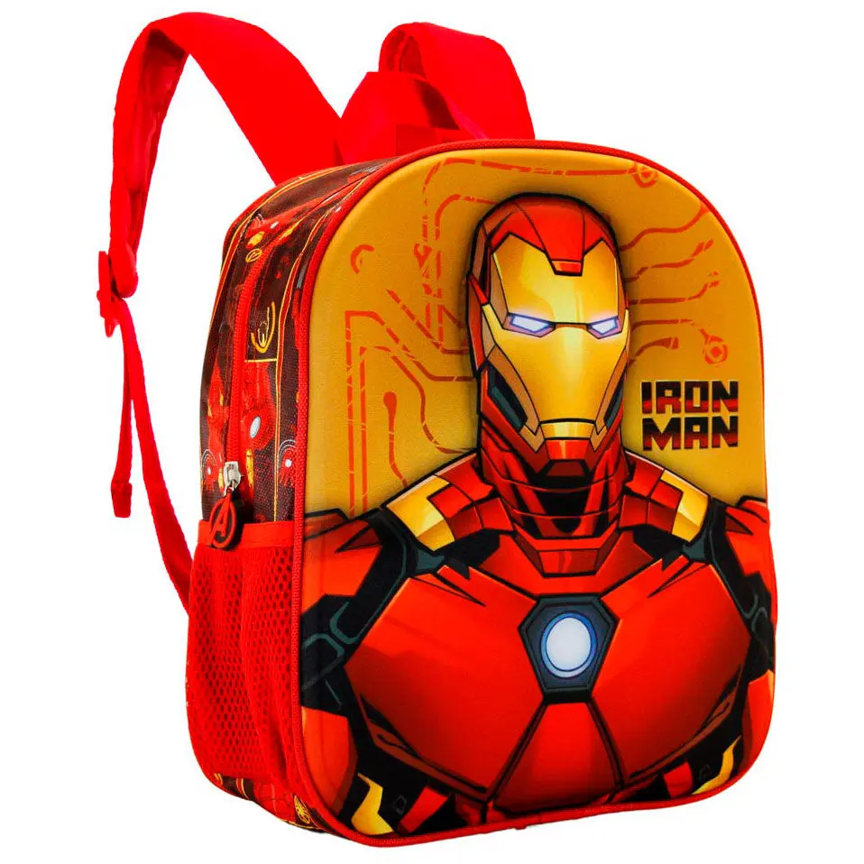 Marvel Iron Man Angry 3D backpack 31cm product photo