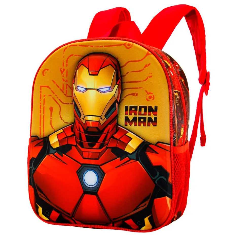 Marvel Iron Man Angry 3D backpack 31cm product photo