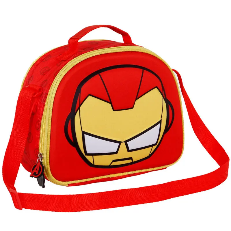 Marvel Iron Man Bobblehead 3D lunch bag product photo