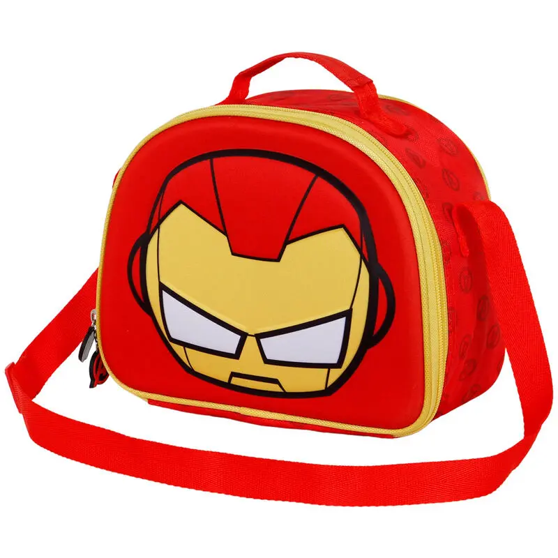 Marvel Iron Man Bobblehead 3D lunch bag product photo