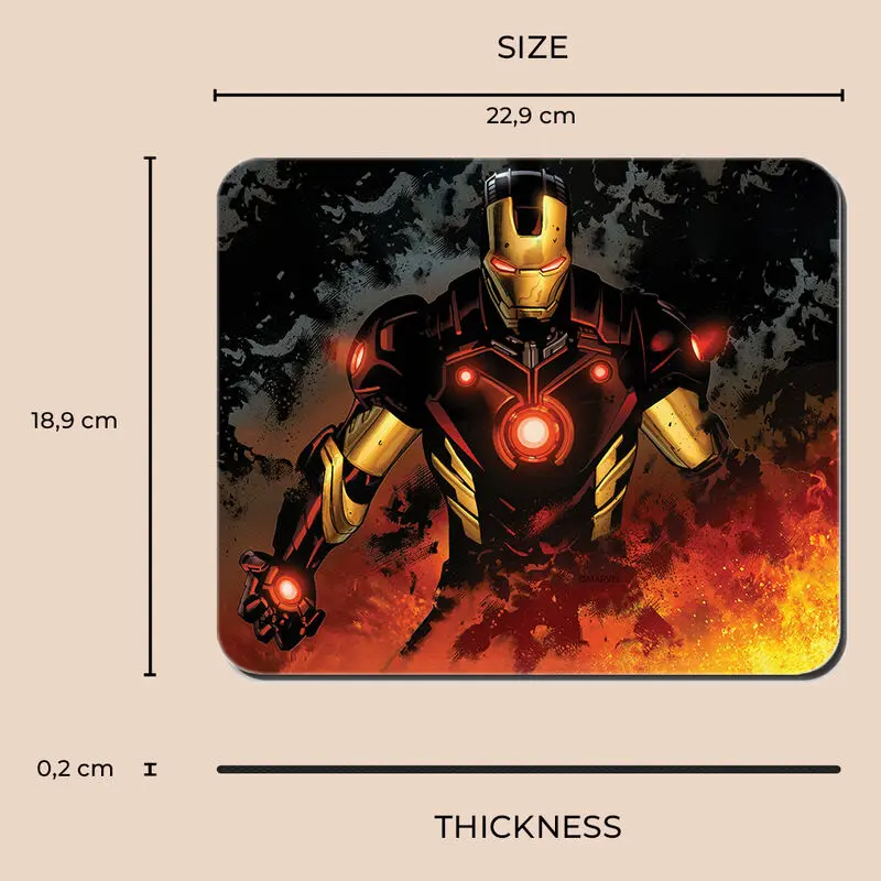 Marvel Iron Man mouse pad termékfotó