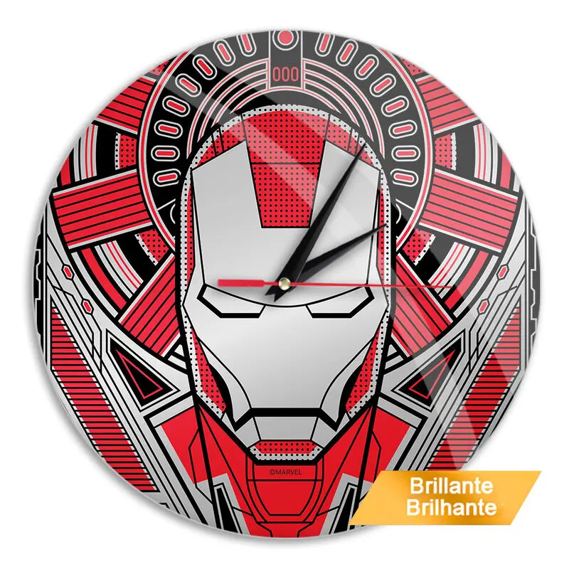 Marvel Iron Man wall clock product photo