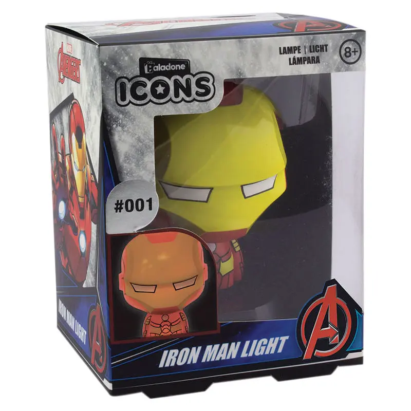 Marvel 3D Icon Light Iron Man product photo