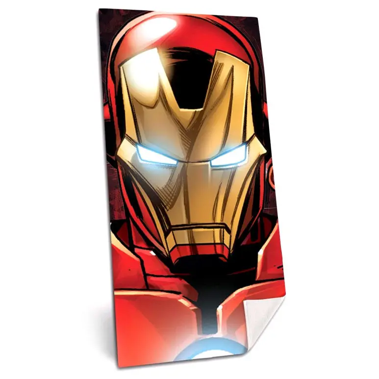 Marvel Iron Man cotton beach towel product photo