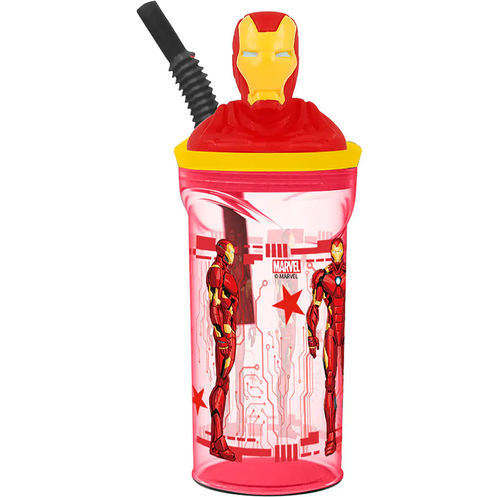 Marvel Iron Man 3D figurine tumbler 360ml product photo