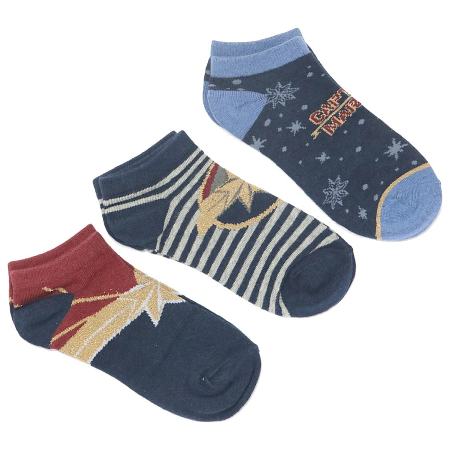 Captain Marvel Universe Women's Secret Socks 39/41 product photo