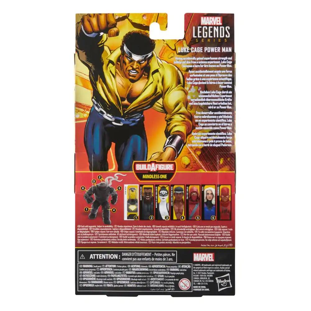 Marvel Knights Marvel Legends Action Figure Luke Cage Power Man (BAF: Mindless One) 15 cm termékfotó