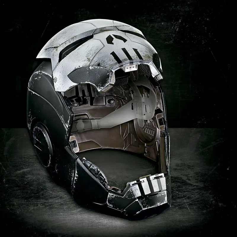 Marvel Legends Gamer Verse Punisher electronic helmet product photo