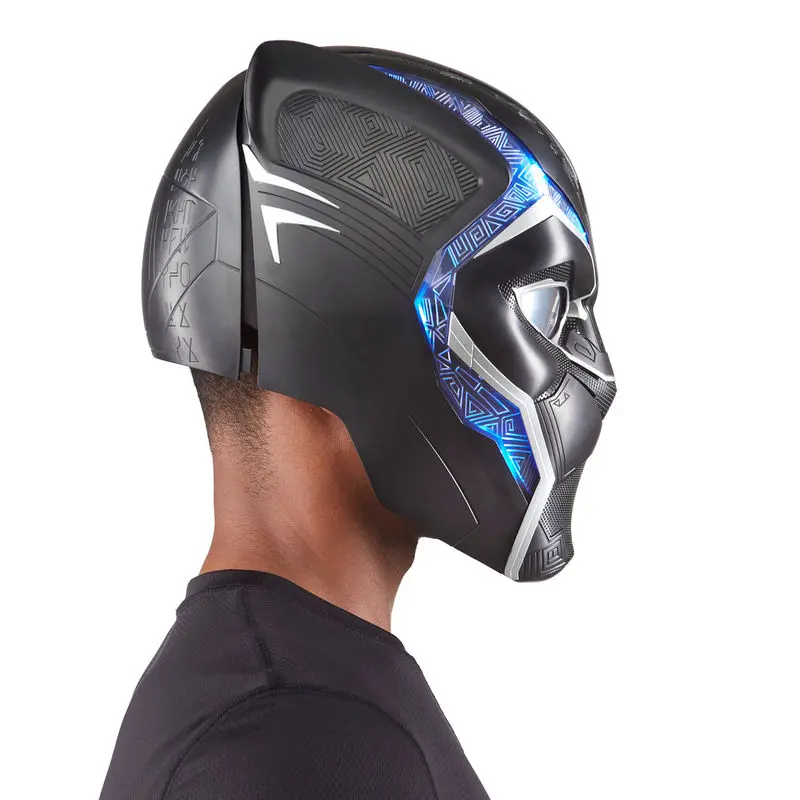Marvel Legends Black Panther electronic helmet product photo