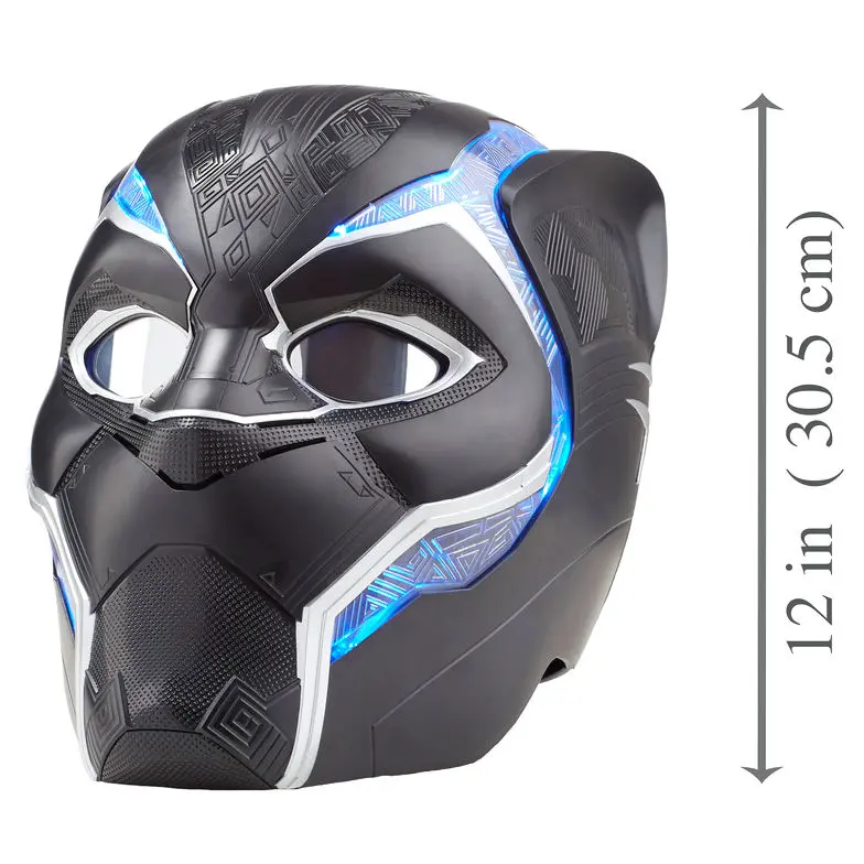 Marvel Legends Black Panther electronic helmet product photo