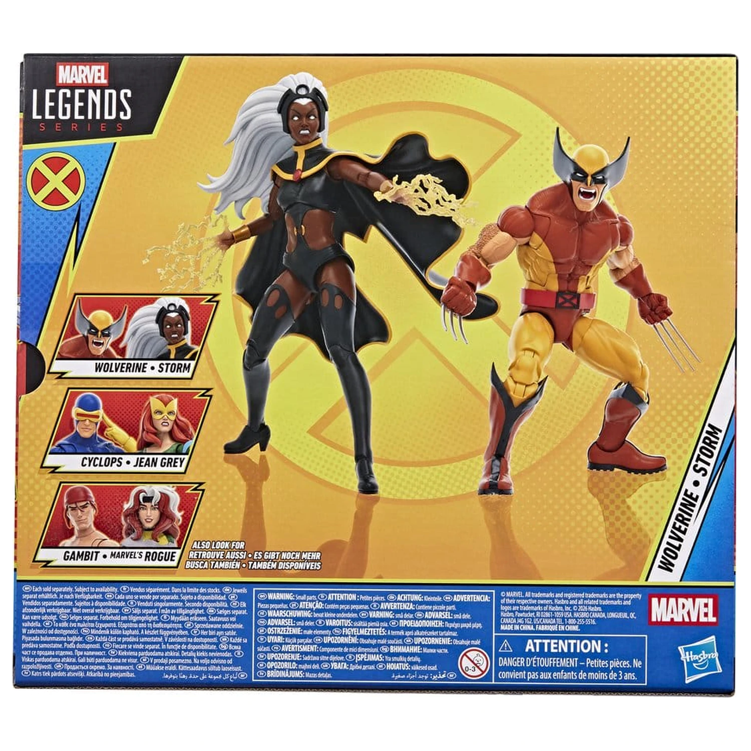 Marvel Legends Action Figure 2-Pack Storm & Wolverine 15 cm product photo
