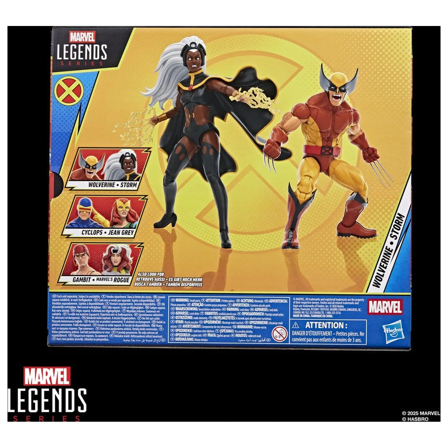 Marvel Legends Action Figure 2-Pack Storm & Wolverine 15 cm product photo