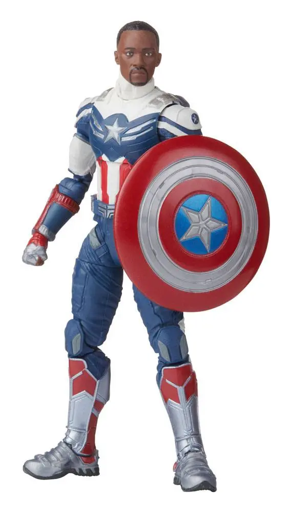 Marvel Legends Action Figure 2-Pack  2022 Captain America: Sam Wilson &amp; Steve Rogers 15 cm product photo