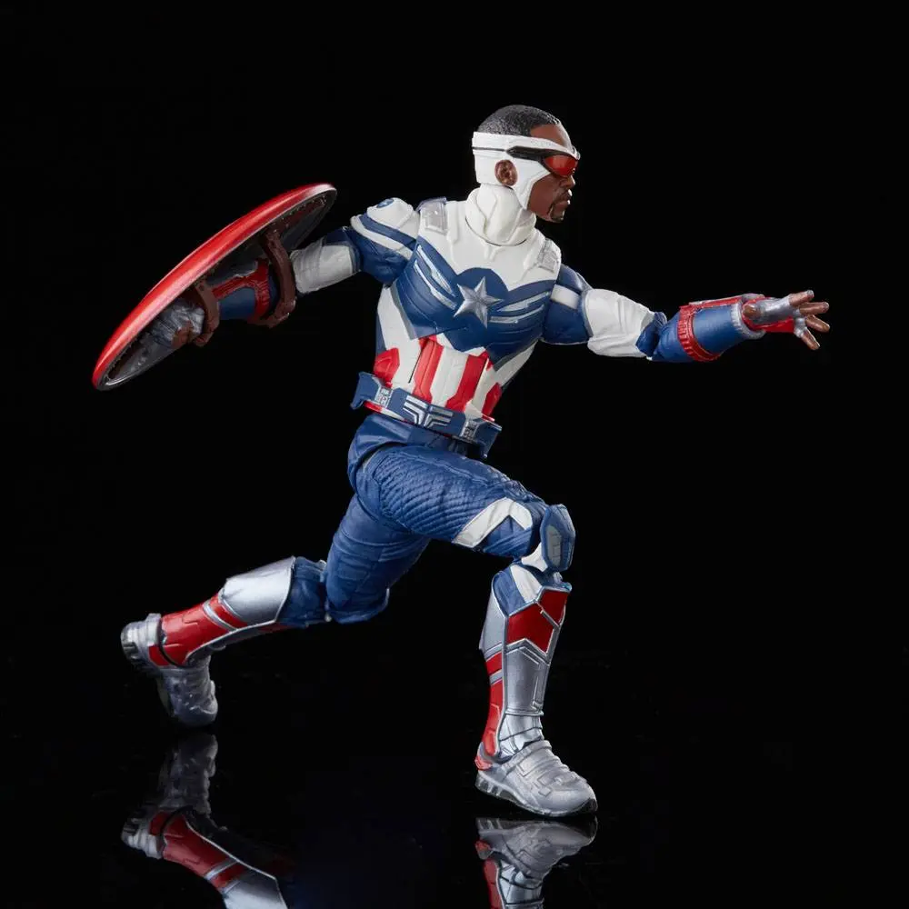 Marvel Legends Action Figure 2-Pack  2022 Captain America: Sam Wilson &amp; Steve Rogers 15 cm product photo