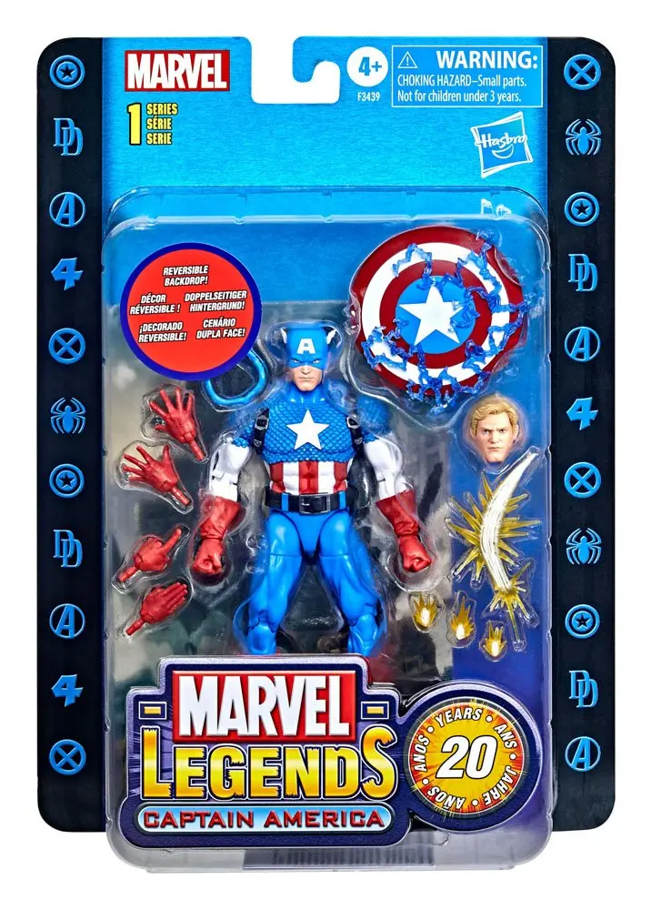 Marvel Legends 20th Anniversary Series 1 Action Figure 2022 Captain America 15 cm product photo