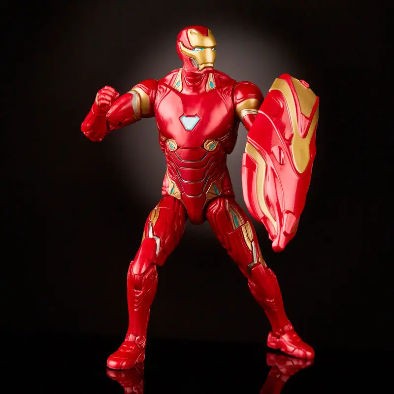 Marvel Legends 80 Anniversary Iron Spider & Iron Man set figures product photo